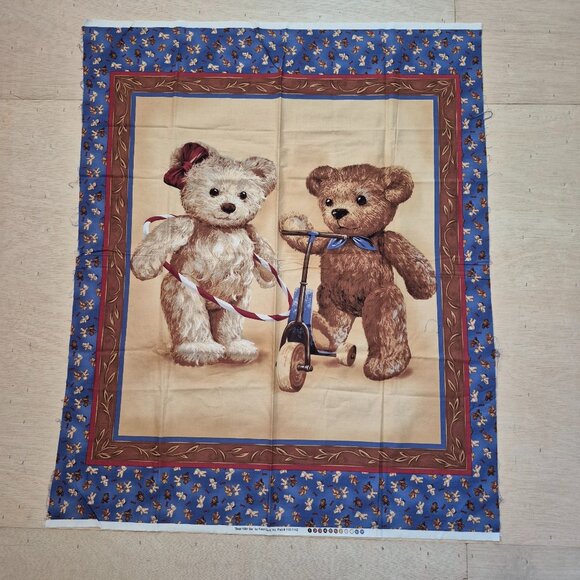 Fabri-Quilt Inc. "Bear with Me" Quilting Panel - Picture 1 of 6